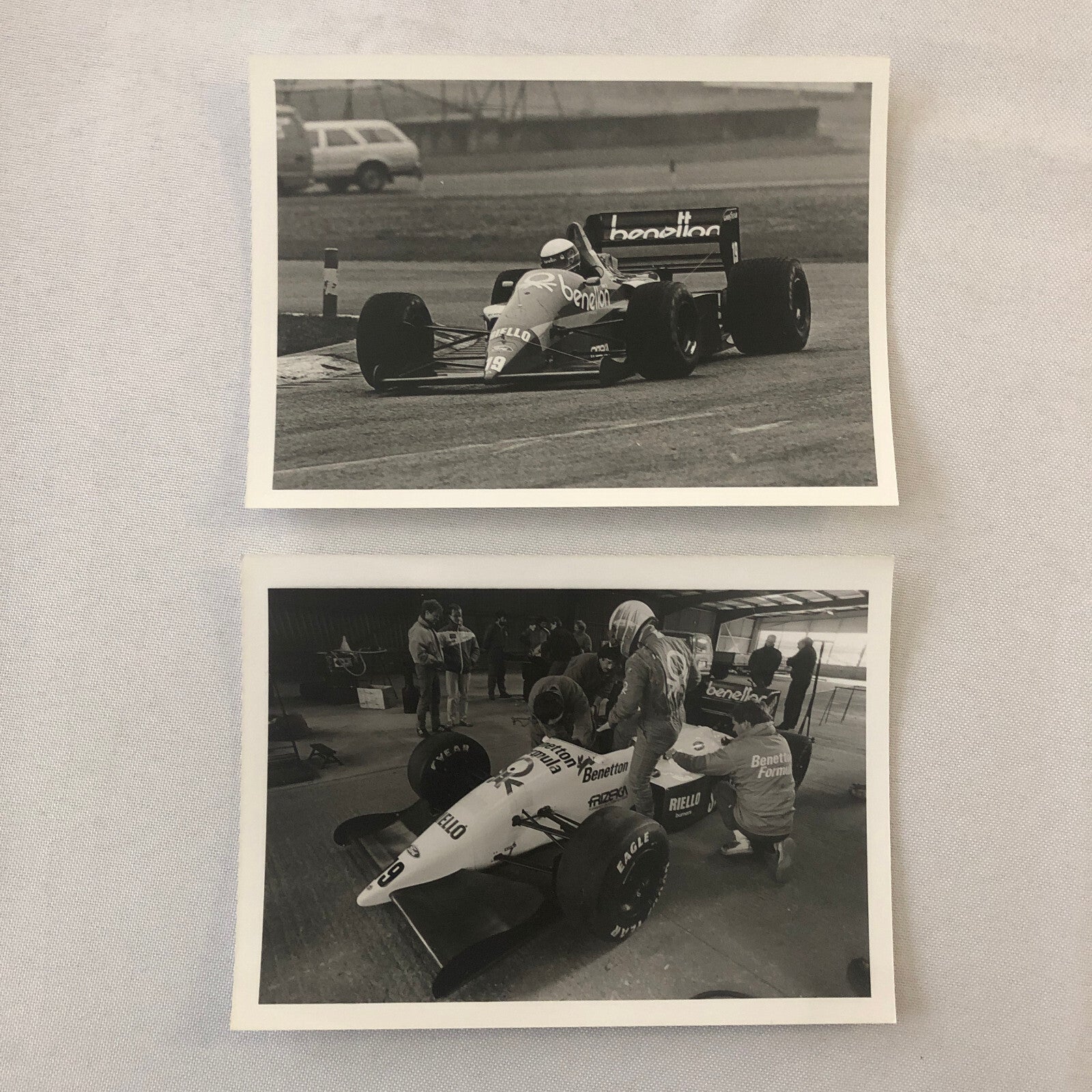 1987 Grand Prix Formula One F1 Racing Photo Lot of 15 Brazil Spain Spanish