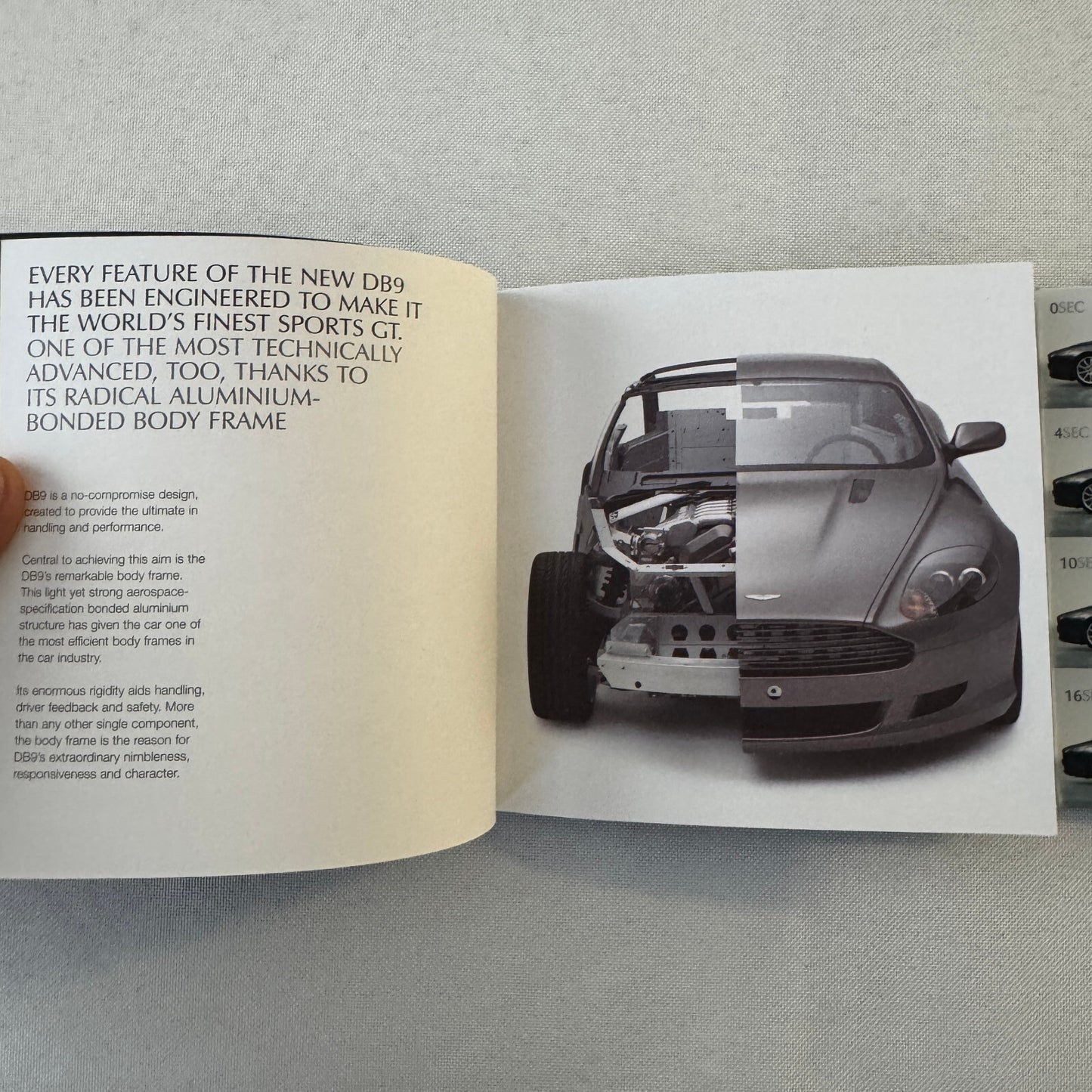 Aston Martin Car Press Kit Photo CD Aston Martin V12 Vanquish DB9 Coupe Volante