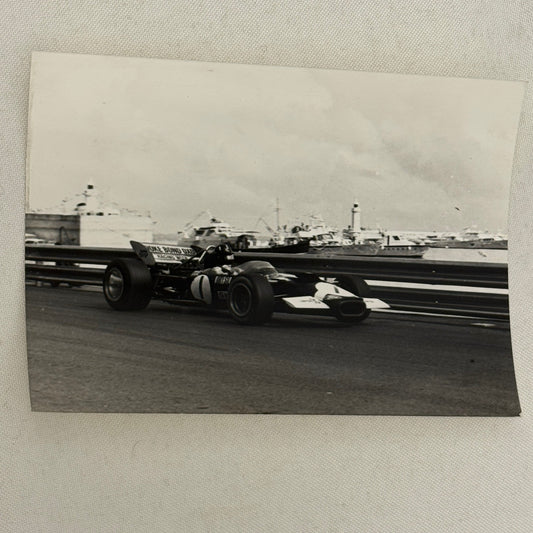 Vintage Racing Photo Lotus Ford 1970 Monaco Grand Prix Race F1 Graham Hill