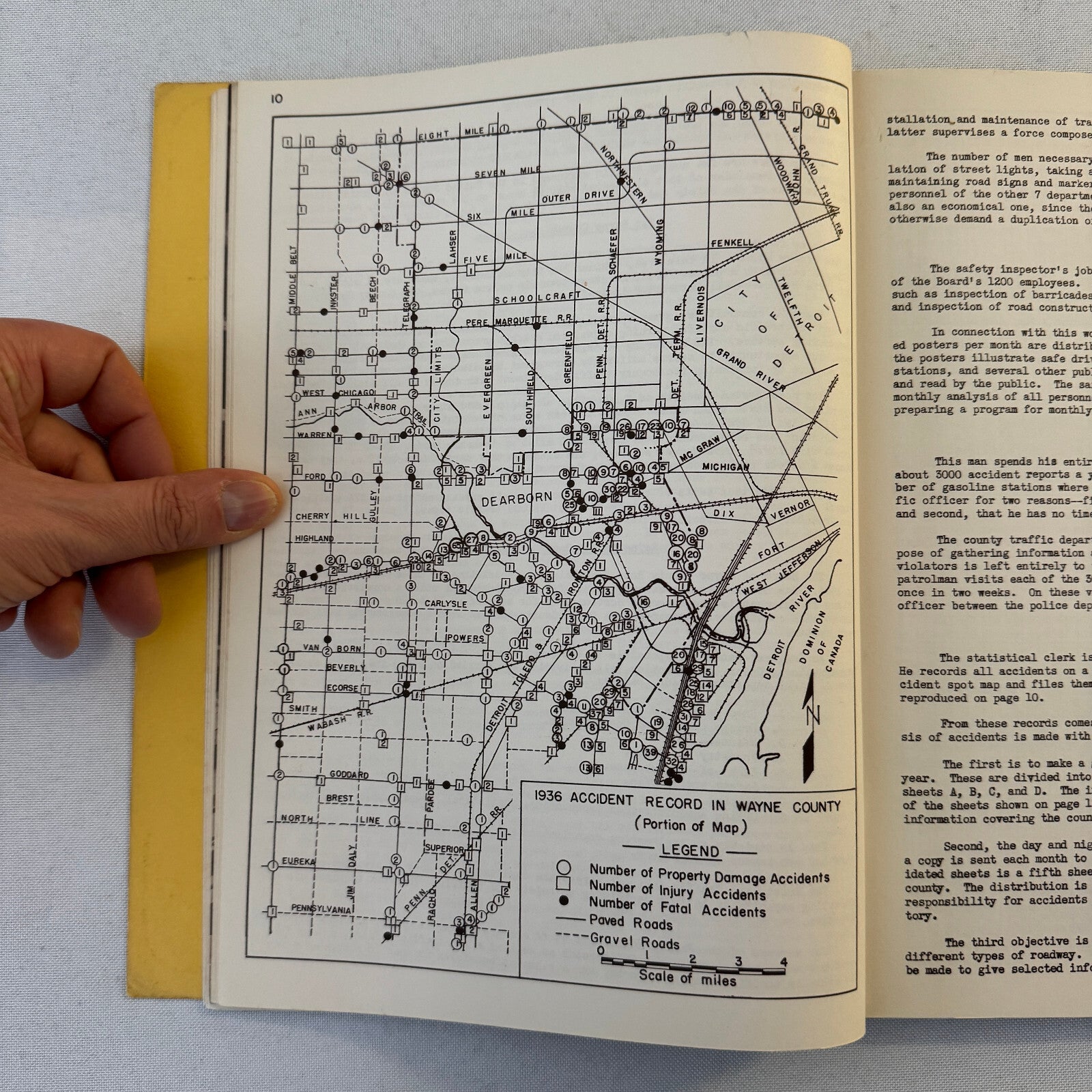 Institute of Traffic Engineers 1937 Urban Planning Book Document Road Building