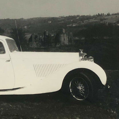 Vintage 1937 Bentley 4 1/4 Litre Sports Saloon Car Photo Photograph Print