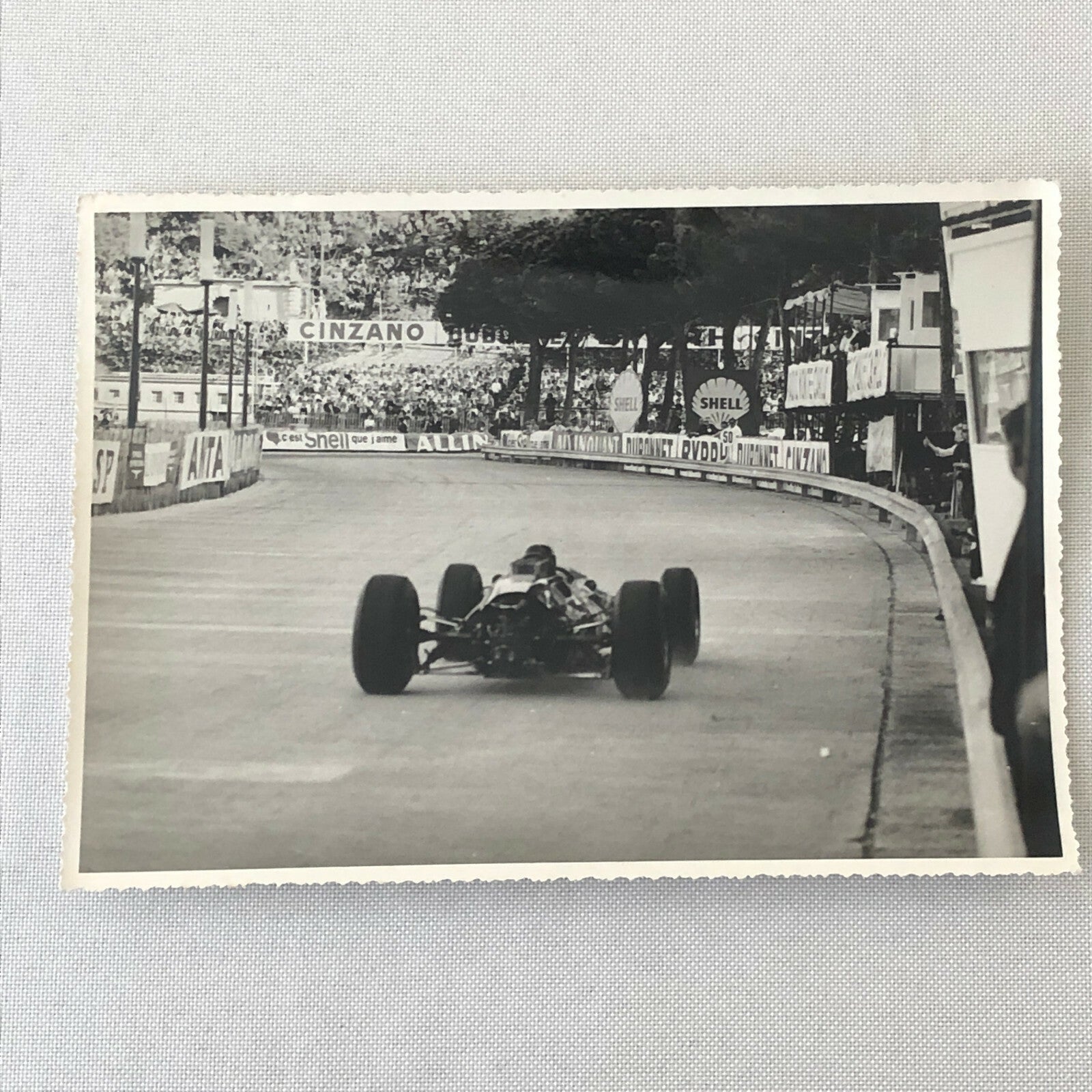 Vintage Racing Car Photo Photograph - Grand Prix 