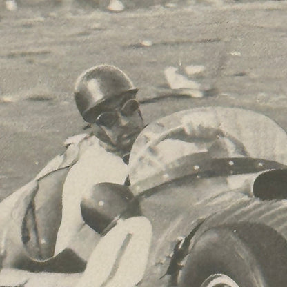 Vintage Racing Photo BRM V16 Car Ken Wharton 1954 Modern Print