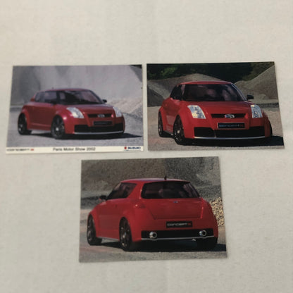 Suzuki Concept S Concept Car Prototype Factory Press Photo Photograph Lot 3x