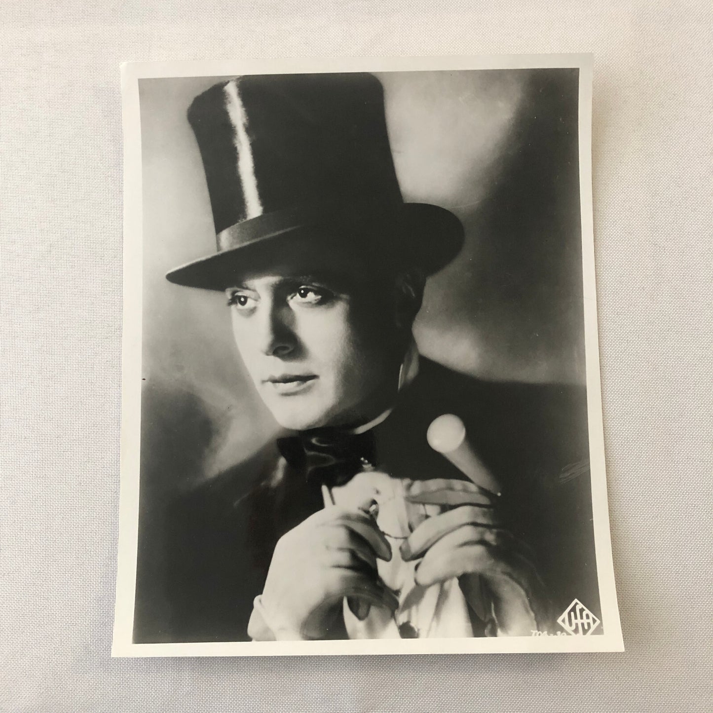 Handsome Actor in Tophat Photo Photograph Print Charles Boyer