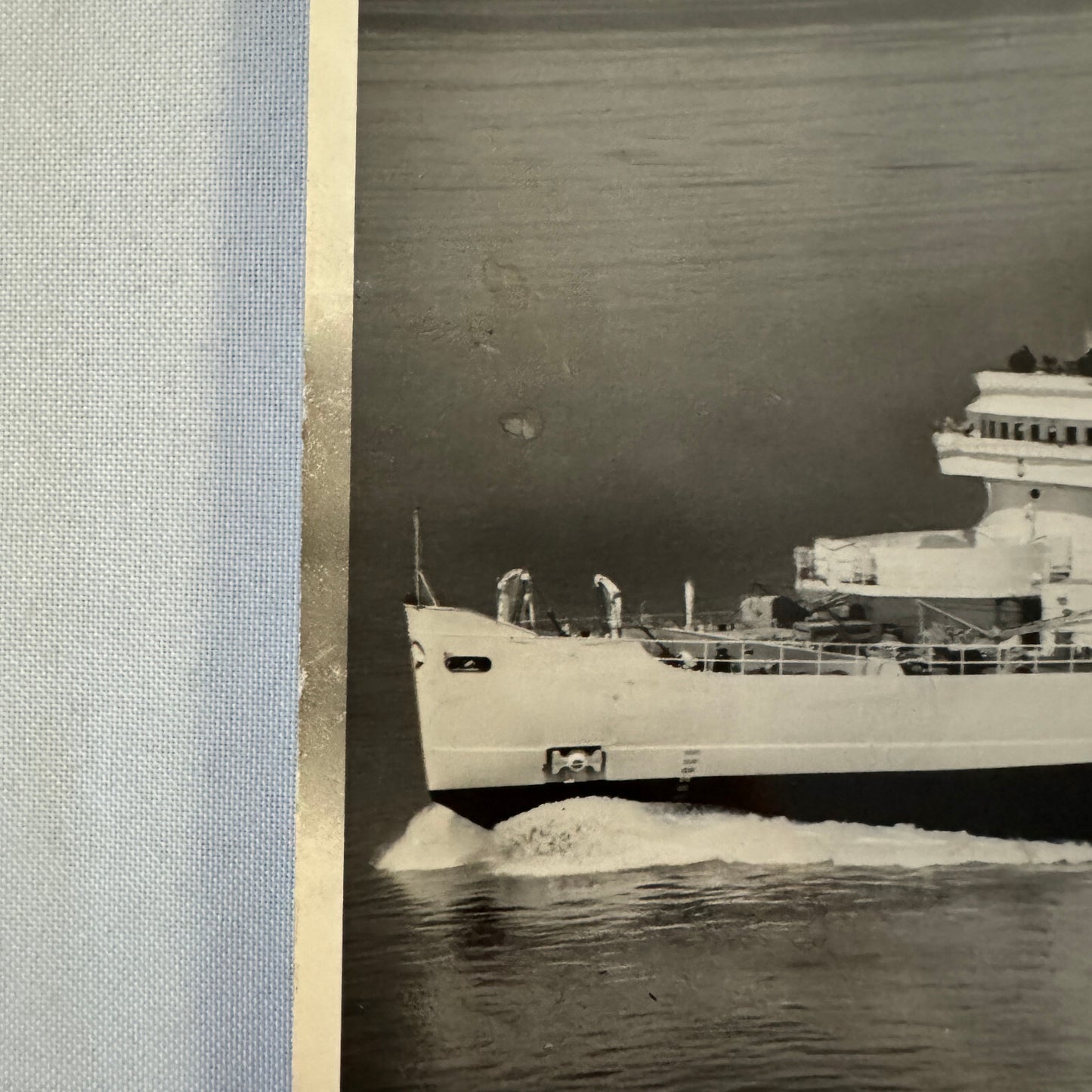 Vintage Ship Boat Photo Photograph Print HMCS Labrador Ship