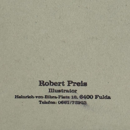 1928 Mercedes Benz SS Sport Versitzer Car Illustration Hand Drawn Art Vintage