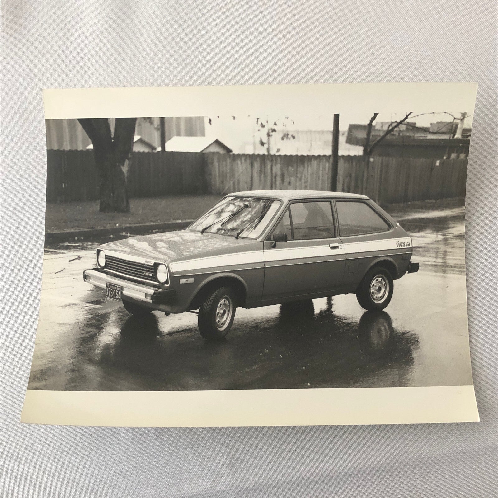 Vintage Ford Fiesta Car Photo Photograph Lot 6x