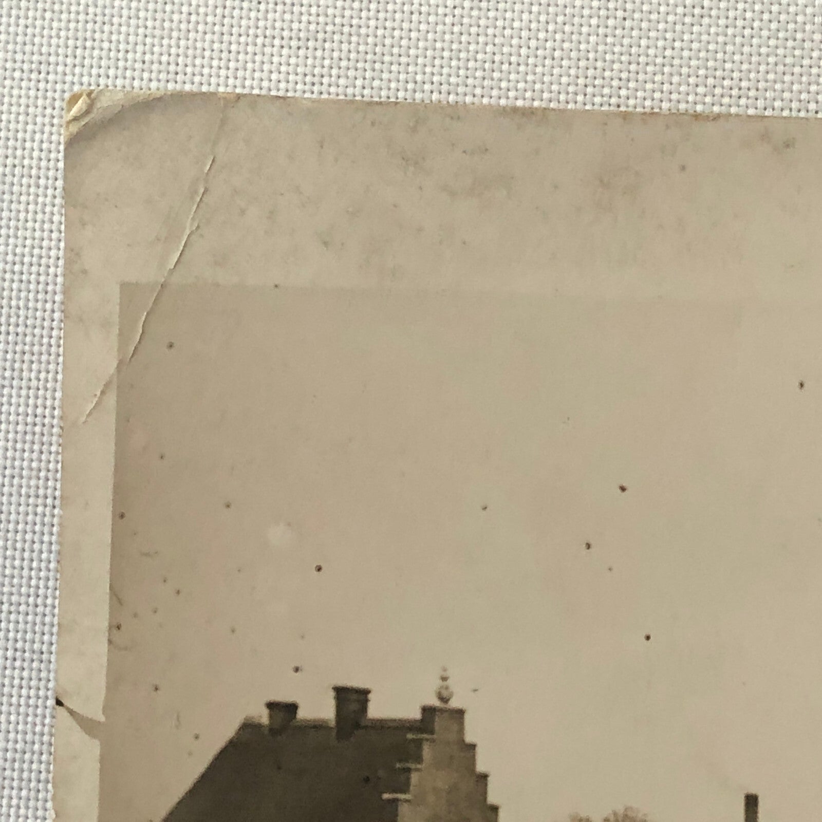 Press Photo Photograph I Was a Spy Movie Film Set 1933 Cars People Buildings