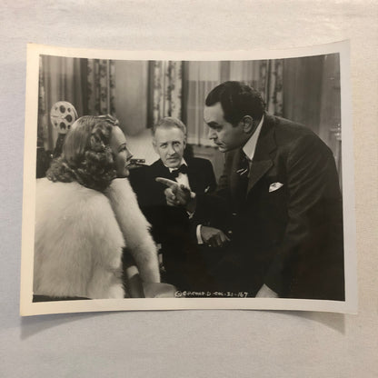 Vintage Movie Still Photo Photograph Print Actor Actress Edward G Robinson