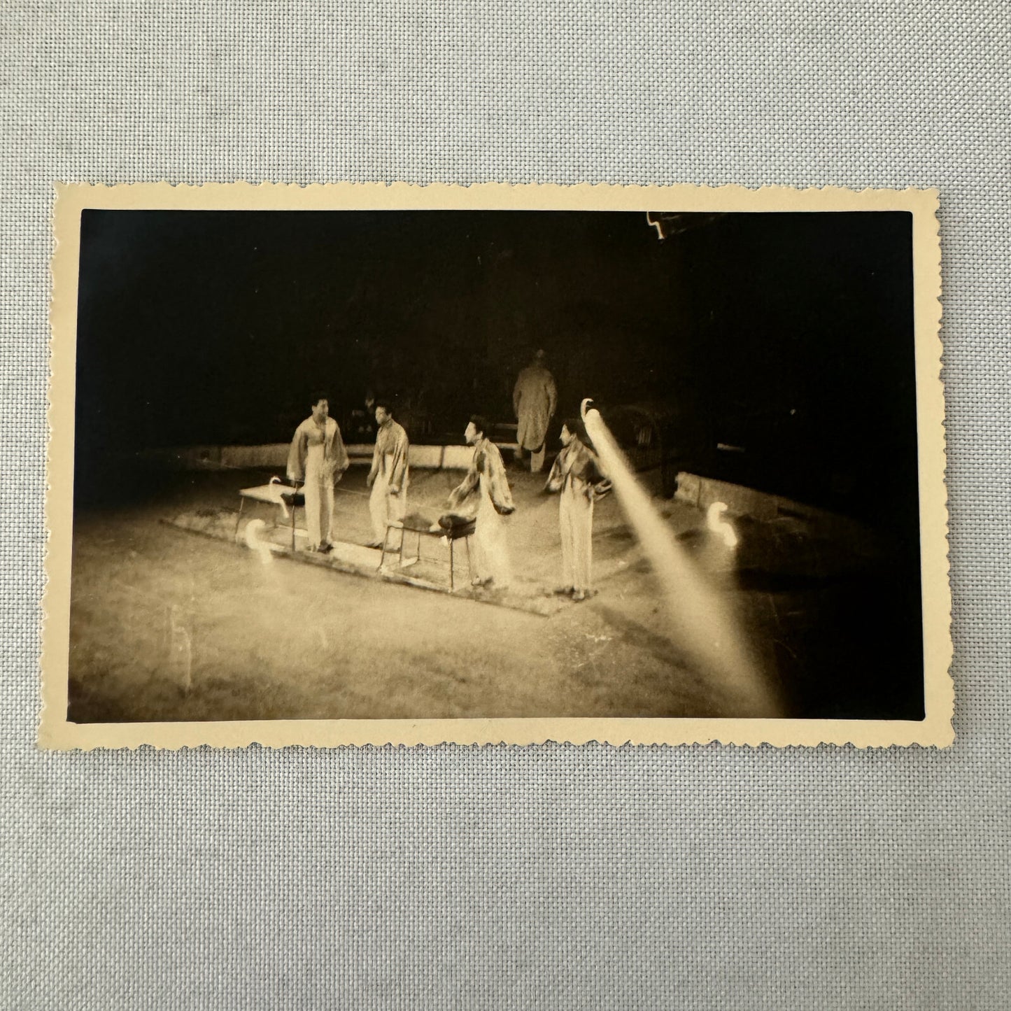 Vintage Circus Act Photo Photograph Print