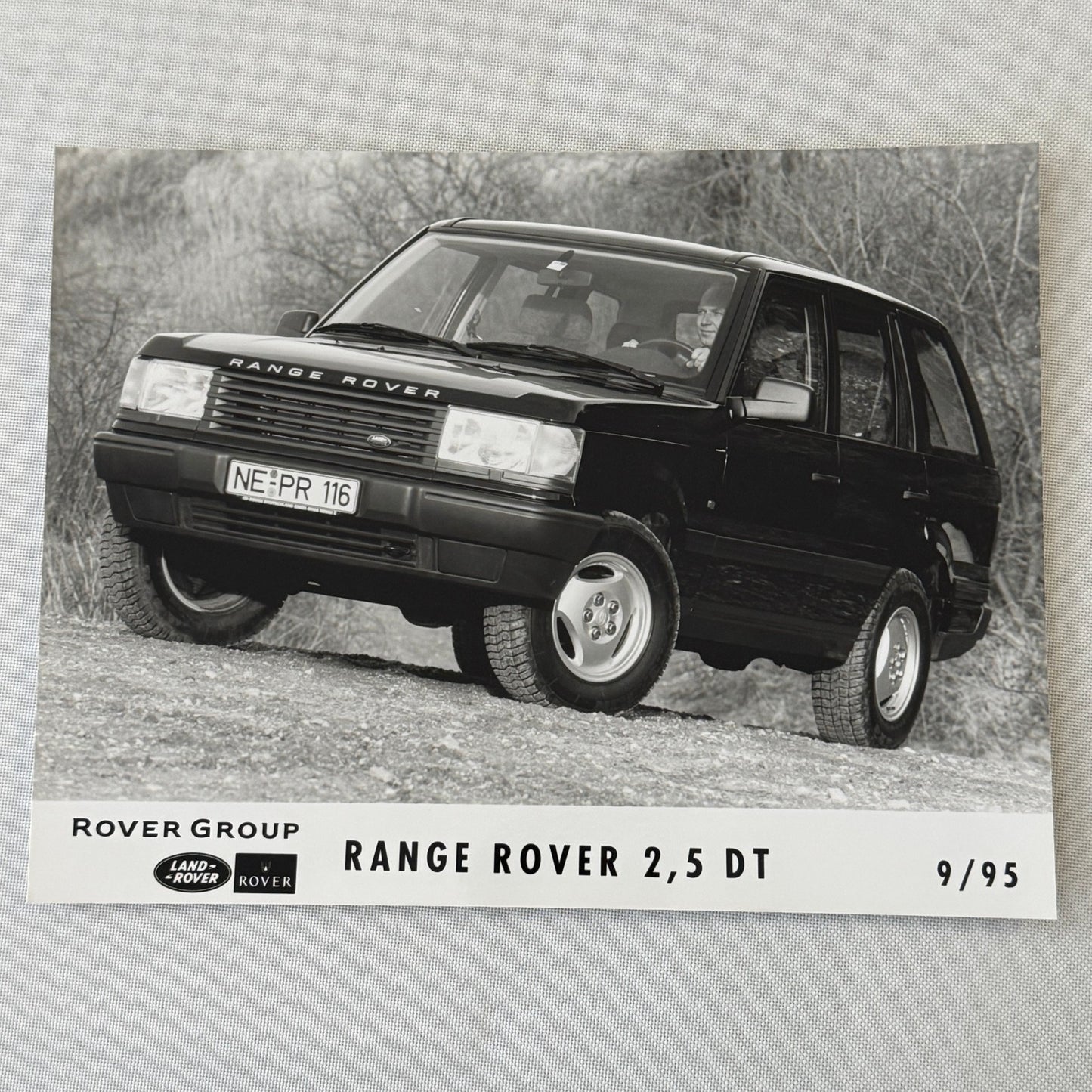 1995 1996 Rover Land Rover Press Kit Mini Cooper MG MGF Range Rover GERMAN