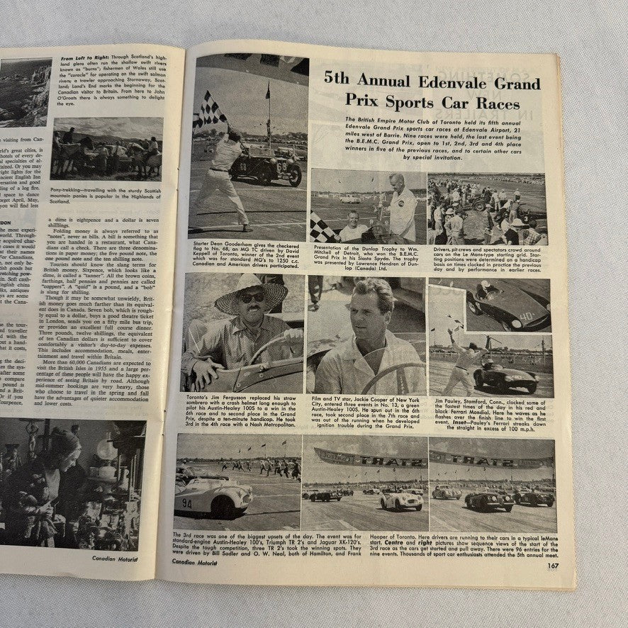1955 Canadian Motorist Magazine General Motors Parade of Progress Futureliner +