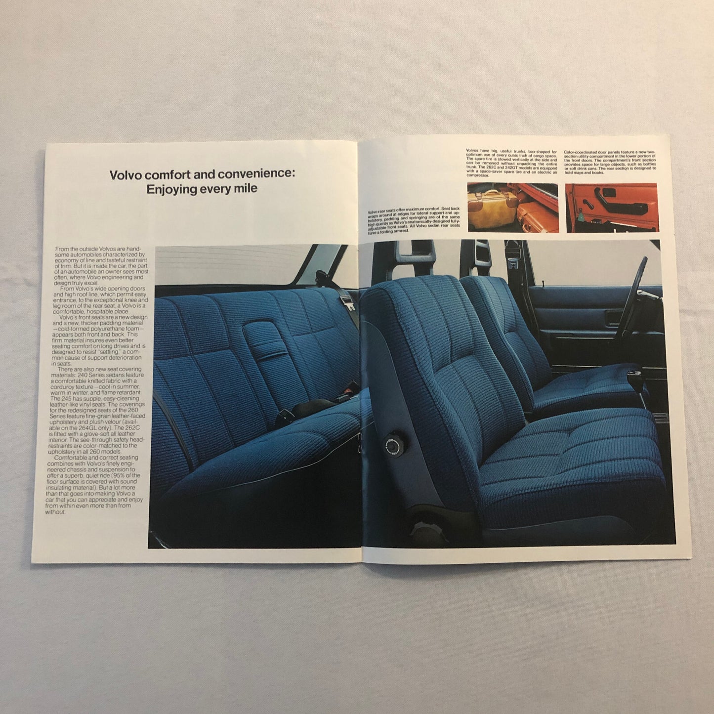 1978 Volvo Sales Brochure Catalog 262C 260 240 Series 242 GT