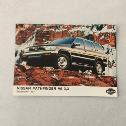 Nissan Pathfinder V6 SUV Factory Press Photo Photograph Print Lot 3x 1997