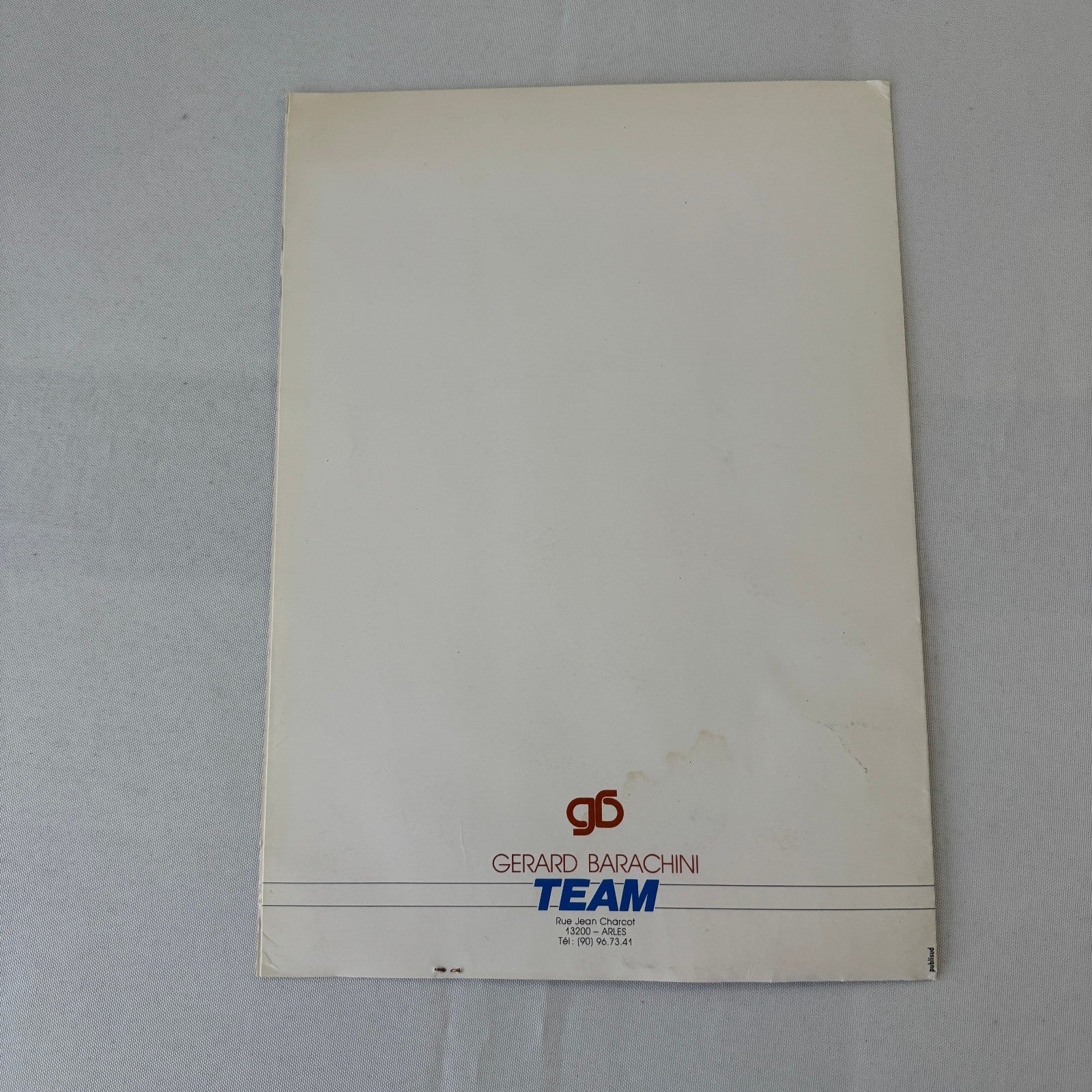 Gerard Barachini Racing Team Rally Rallye Press Kit Photos FRENCH