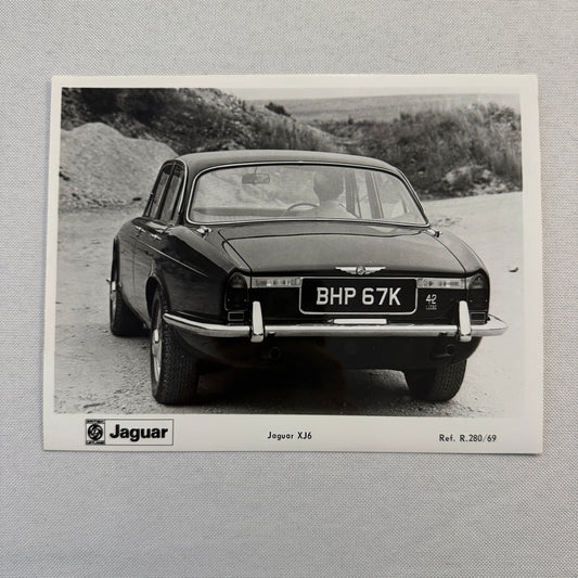 Jaguar XJ6 Car Factory Press Photo Photograph Print British Leyland