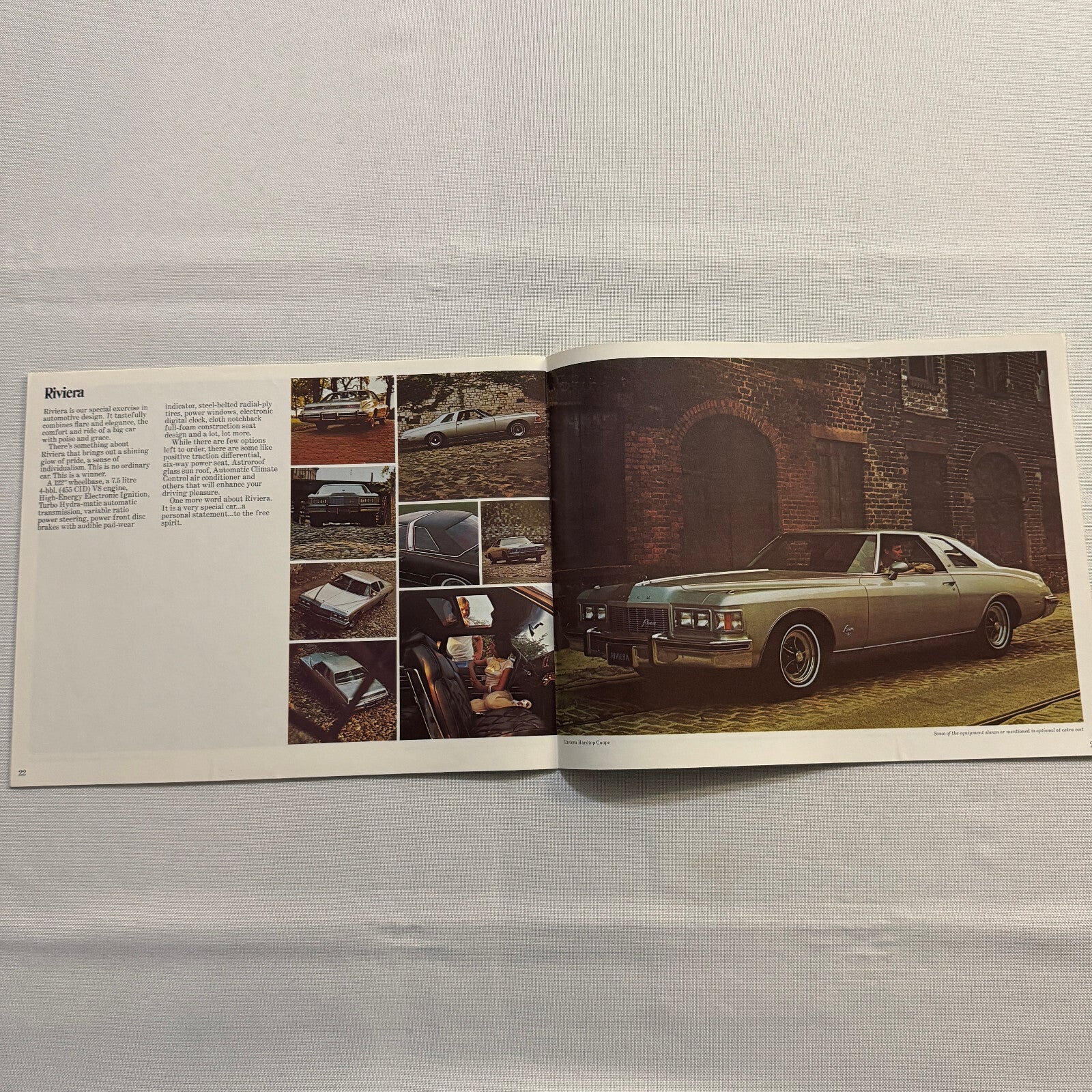 1976 Buick Car Sales Brochure Catalog Regal Century LeSabre Estate Wagon Riviera