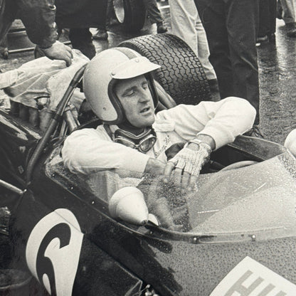 Vintage Racing Photo Denny Hulme Brabham Car Brands Hatch 1966 British GP