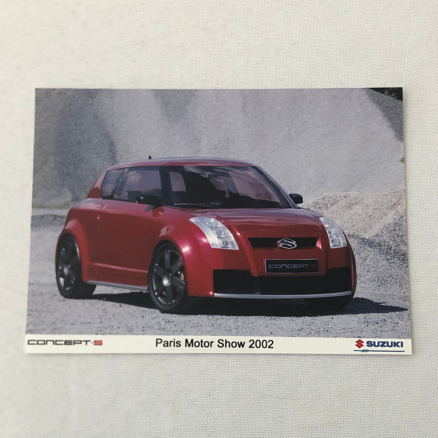Suzuki Concept S Concept Car Prototype Factory Press Photo Photograph Lot 3x