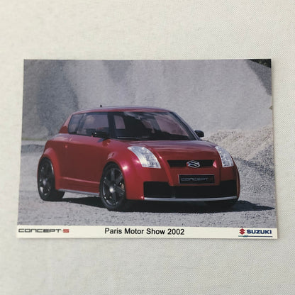 Suzuki Concept S Concept Car Prototype Factory Press Photo Photograph Lot 3x