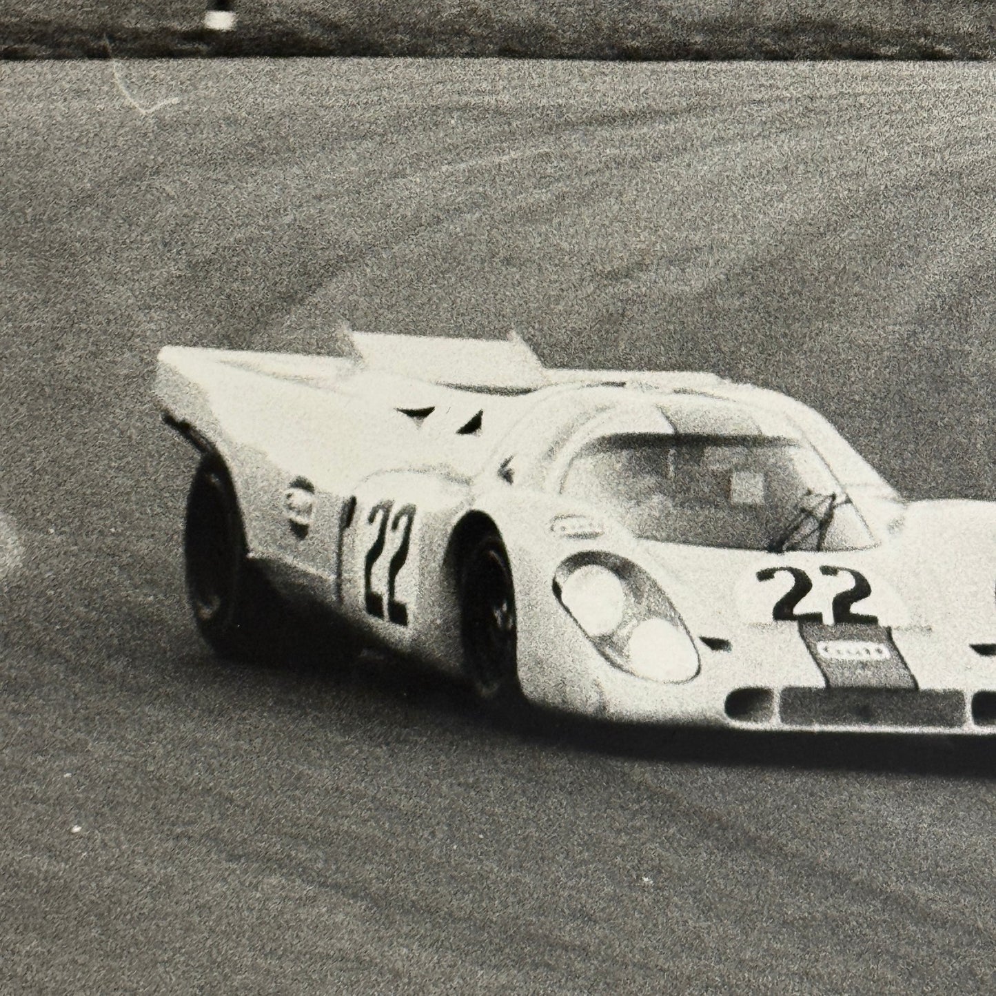 Vintage Porsche 917 Racing Photo Photograph Foto Hruby