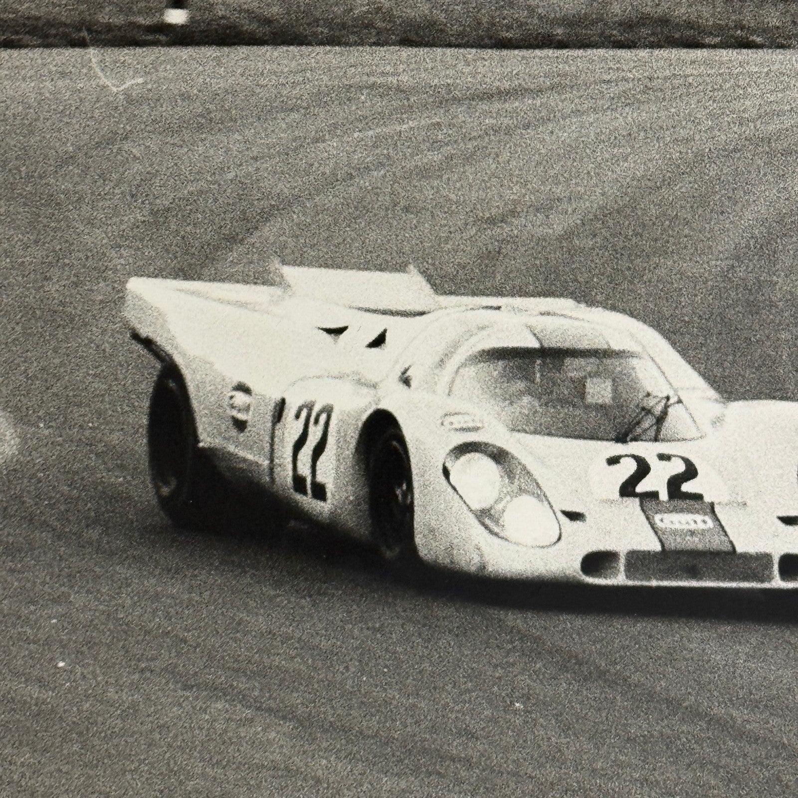 Vintage Porsche 917 Racing Photo Photograph Foto Hruby