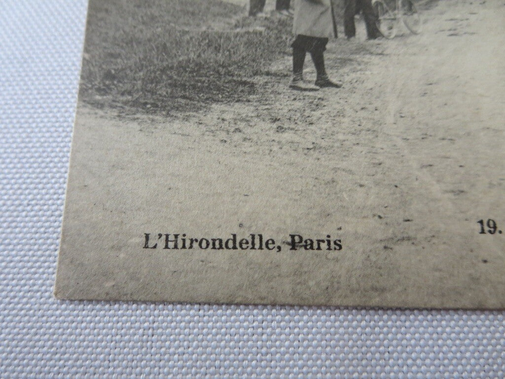 1905 Circuit D'Auvergne Coupe Gordon Bennett Cup Postcard Post Card w/ Stamp 