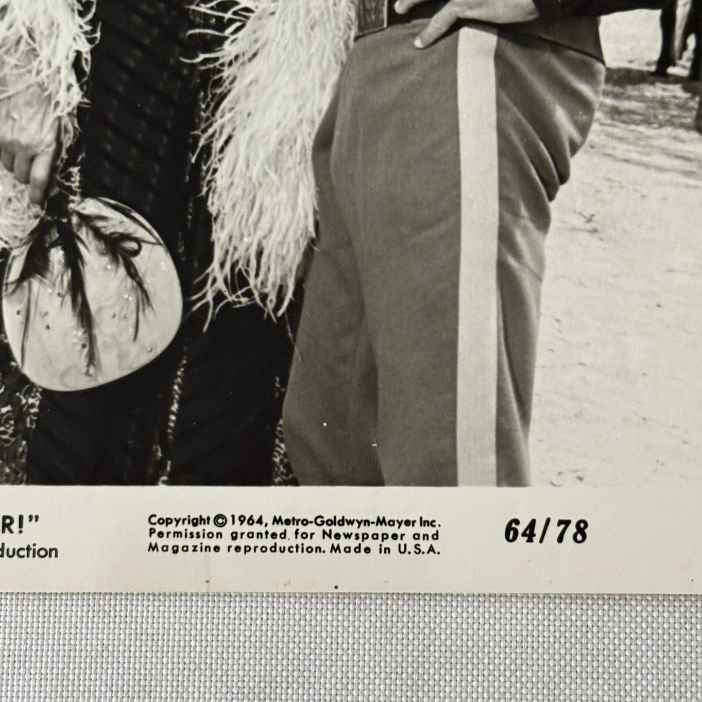 Vintage Movie Still Photo Photograph Advance to the Rear 1964