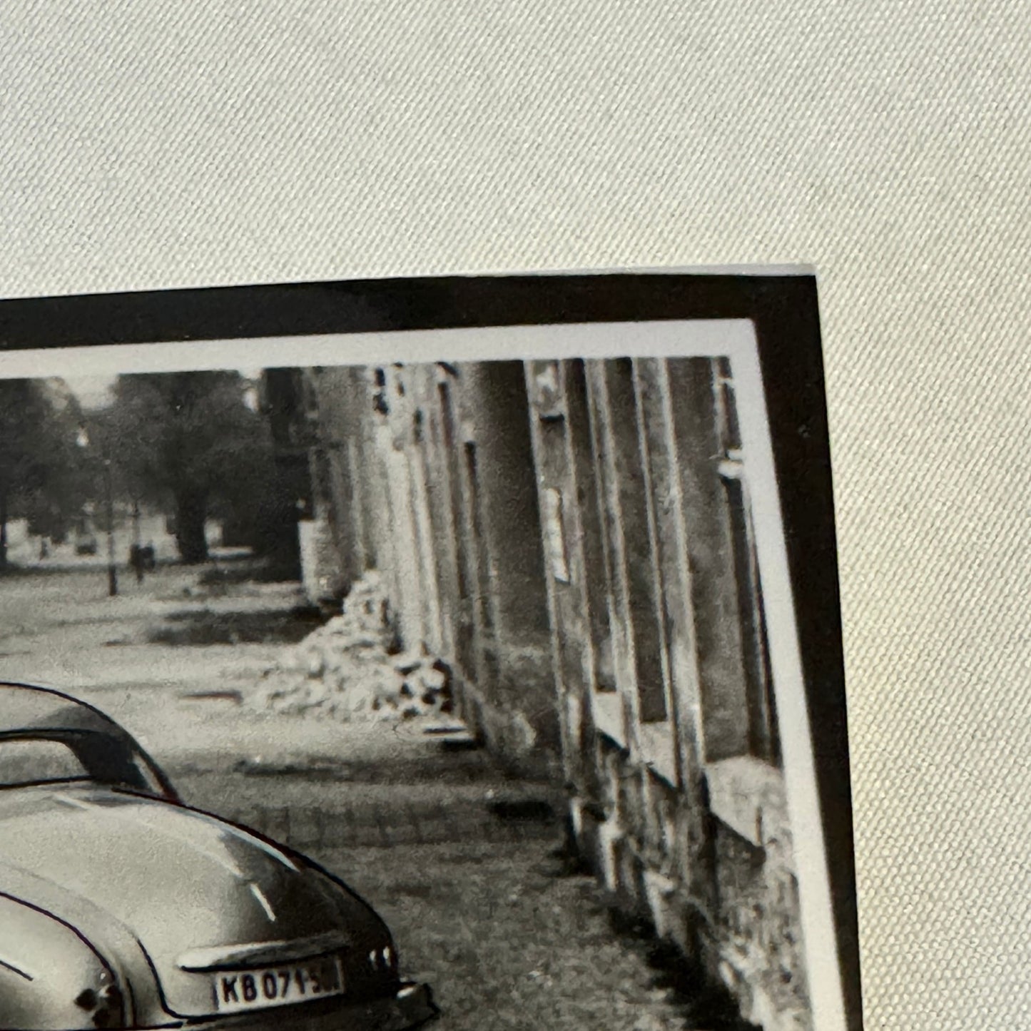Vintage Coachbuilder Car Photo Photograph Print Hand Highlighted Unidentified