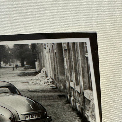 Vintage Coachbuilder Car Photo Photograph Print Hand Highlighted Unidentified