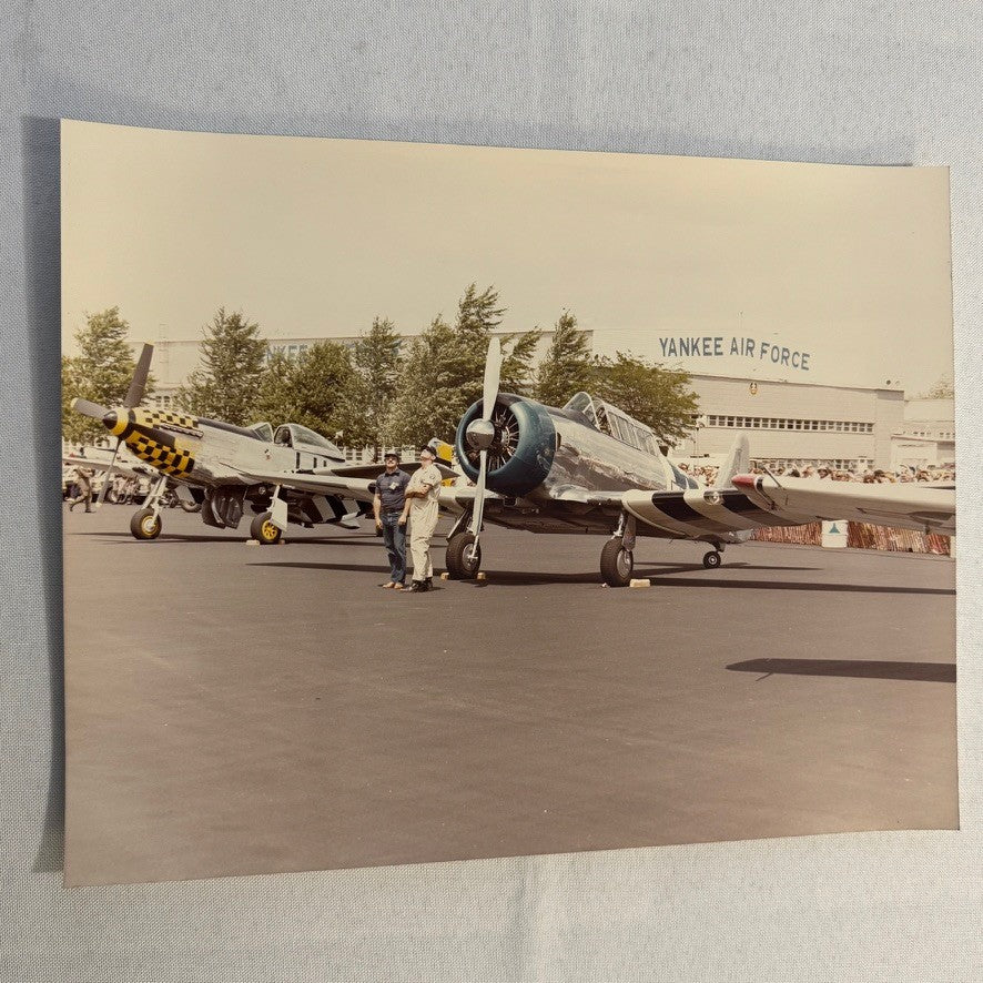 Vintage US Military Aircraft Airshow Photo Large Aviation Photograph Air Force
