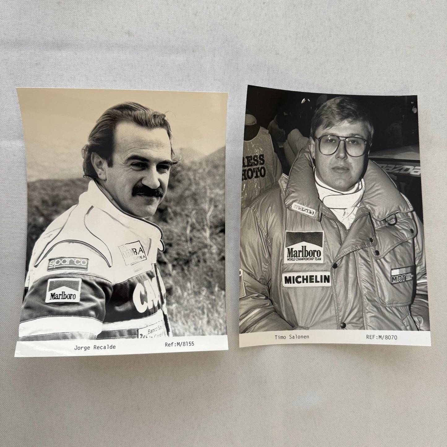 1988 Marlboro Rally Racing World Championship Press Kit Mazda Lancia Toyota