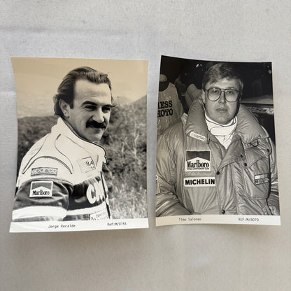 1988 Marlboro Rally Racing World Championship Press Kit Mazda Lancia Toyota