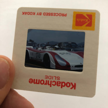 Porsche Car Show 35mm Photo Slide Vintage 1981 Racing Car