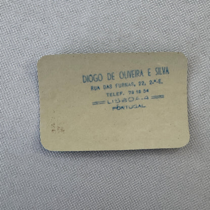 Vintage Hotel Travel Label Hotel Mundial Lisboa Portugal Portuguese