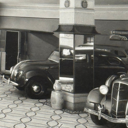 Vintage Car Dealership Photo Photograph Plymouth Chrysler Air Flow Modern Print