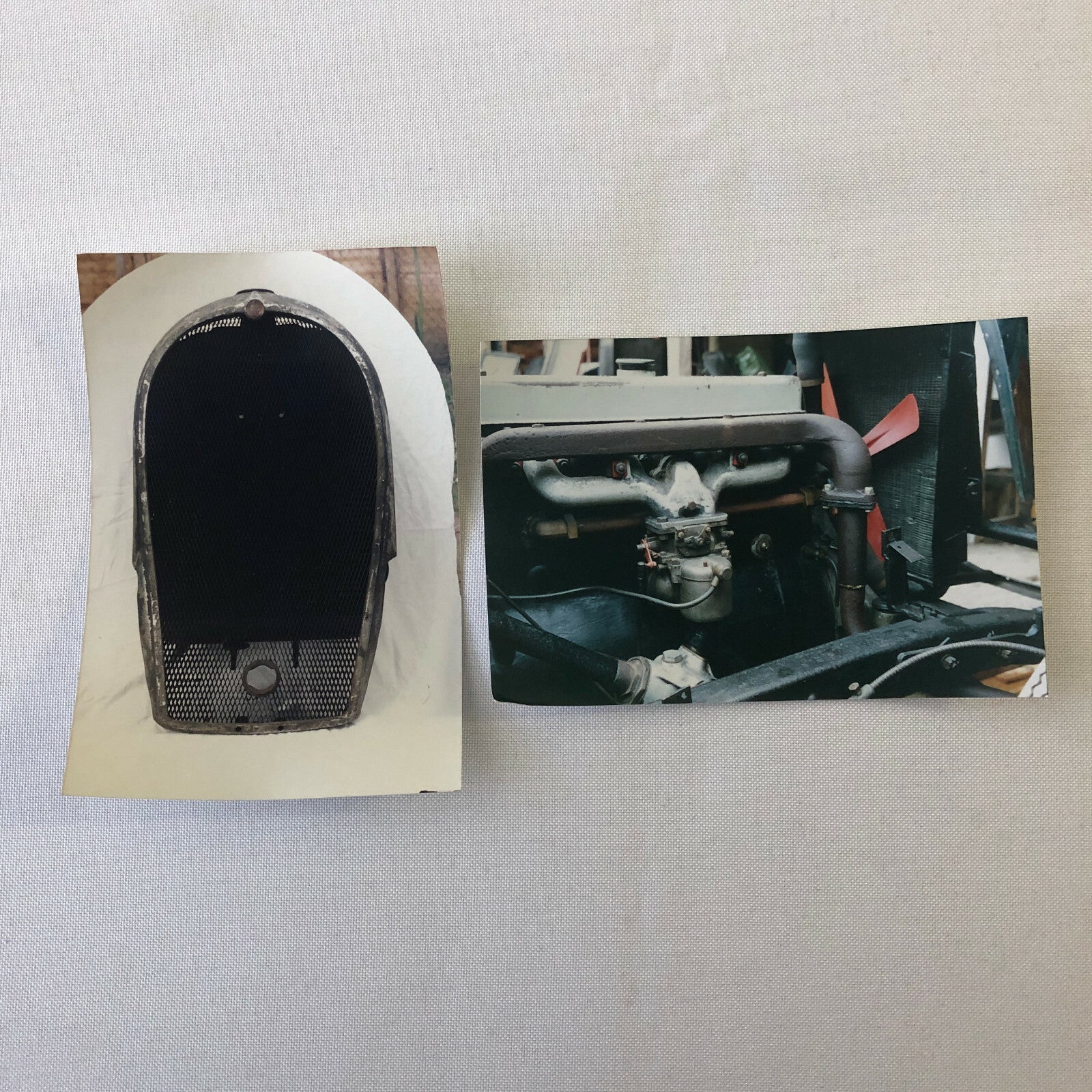 Vintage Hotchkiss Car Barn Find Junk Yard Parts Photo Photograph Print Lot of 11