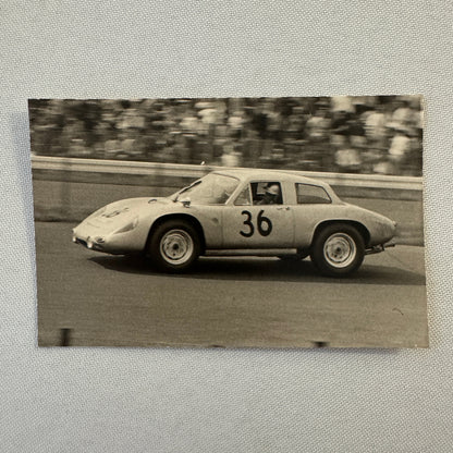 Vintage Porsche Racing Car Photo Photograph Print 1965
