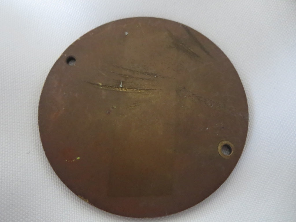 1957 Regionale Automobielsport Club West Kris Kras Rit Car Club Rally Badge 