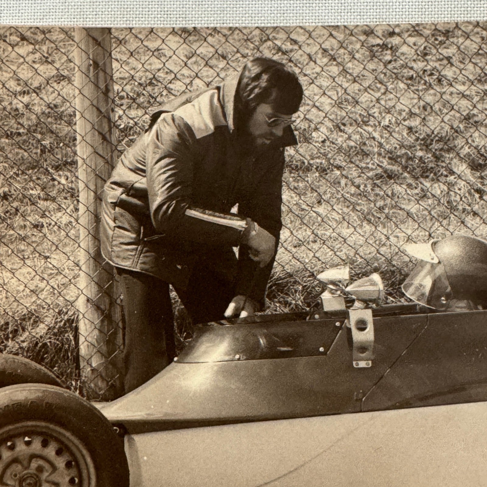 Vintage Car Racing Photo Circuit Mont Tremblant Quebec Photograph