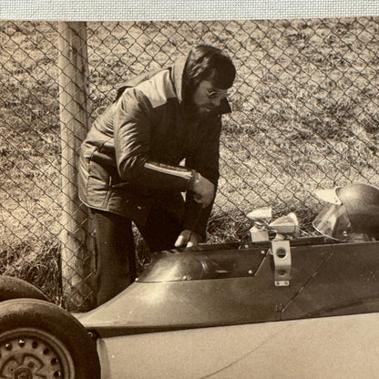 Vintage Car Racing Photo Circuit Mont Tremblant Quebec Photograph