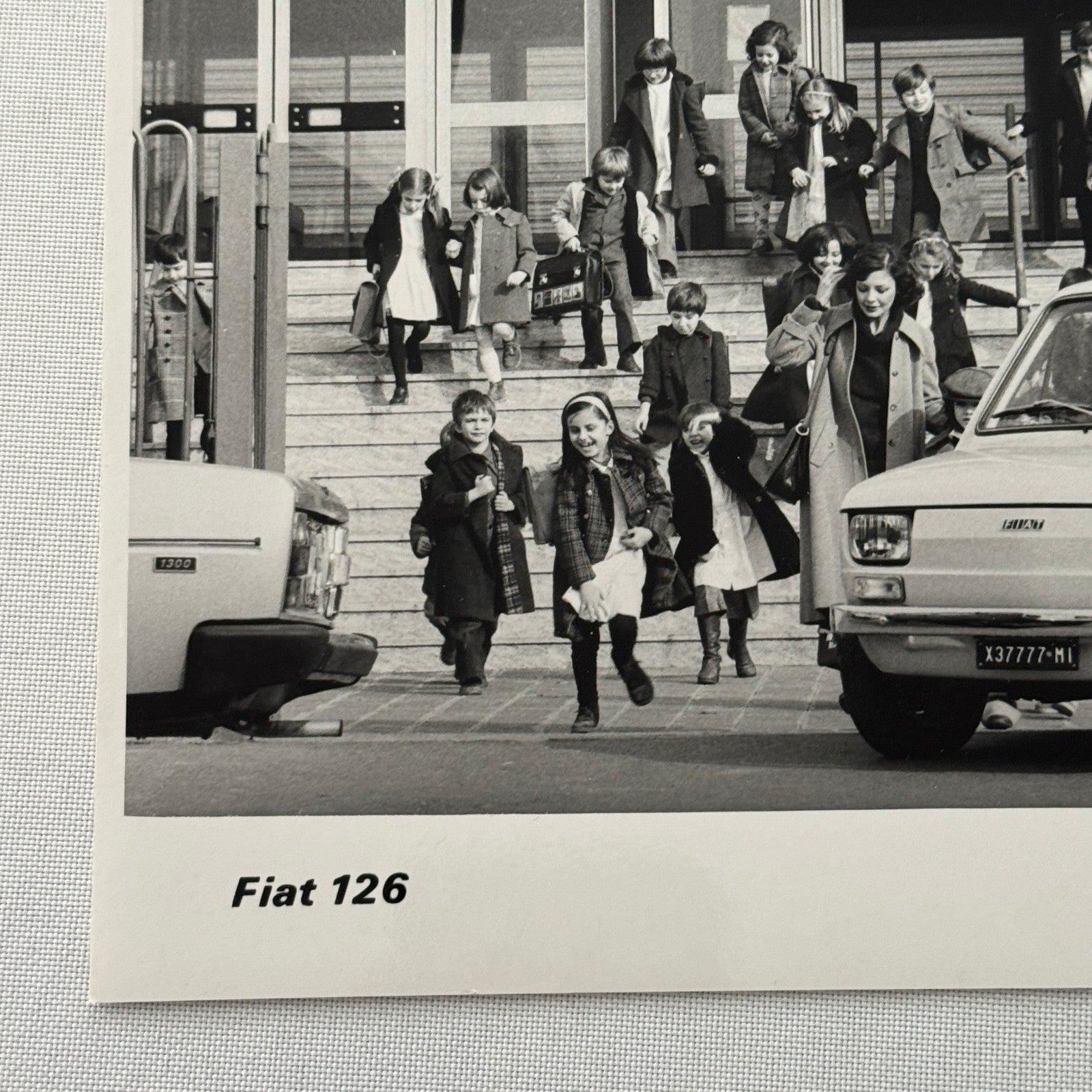 Fiat 126 Car Factory Press Photo Photograph Print 1976