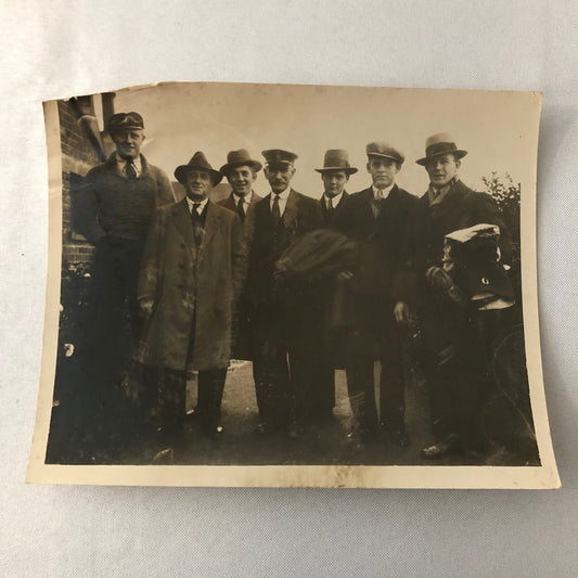 Vintage Press Photo Photograph Svanen Ship Wreck Rescue Crew 1933