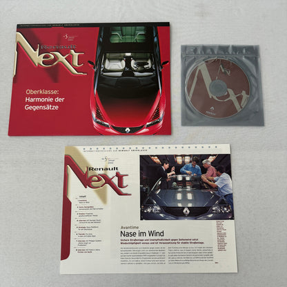 2000 Renault Next Factory Brochure Magazine German Text Concept Cars