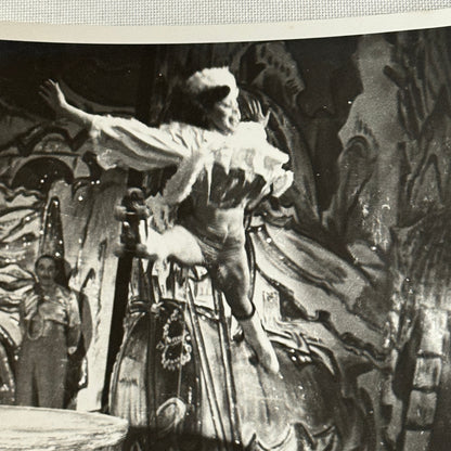 Vintage Rollerskating Roller Skate Circus Performer Photo Photograph