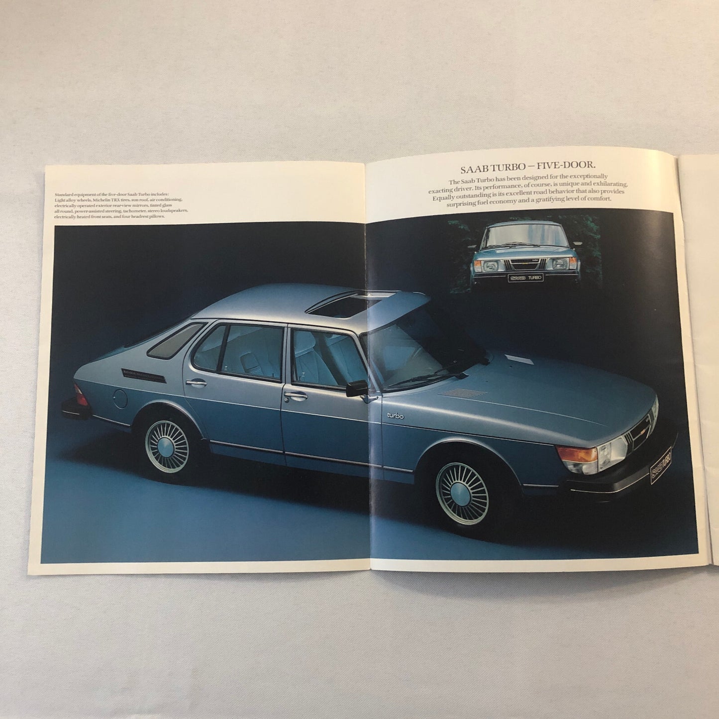 1979 Saab 900 Car Automobile Sales Brochure Catalog 900 GLi EMS GLE Turbo