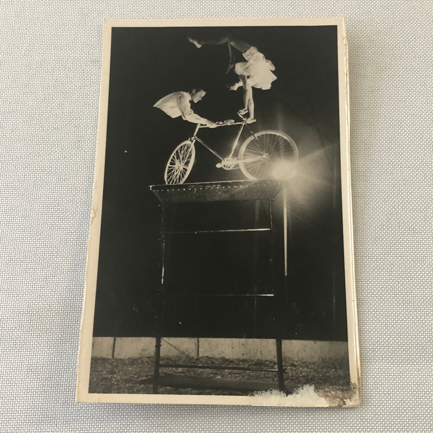 Circus Performer with Bicycle Balancing Act Postcard Post Card Lot of 6x