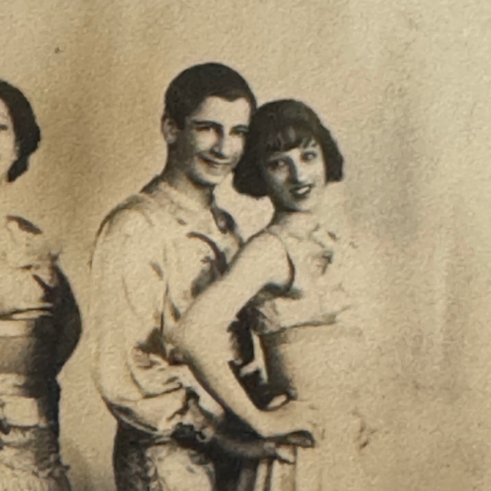 Circus Rollerskating Roller Skate Circus Act Photo Photograph Postcard Vintage