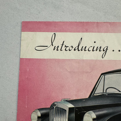 Triumph Mayflower Car Sales Brochure Catalog Advertising Vintage